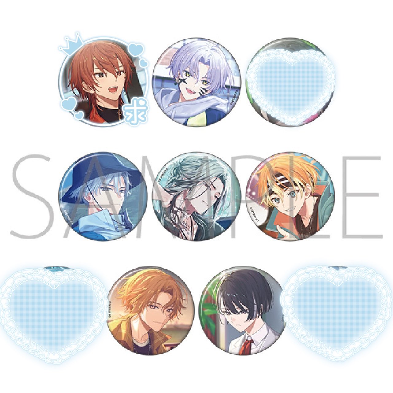 宗氏 缶バッジ キャラバッジコレクション 99点まとめ売り