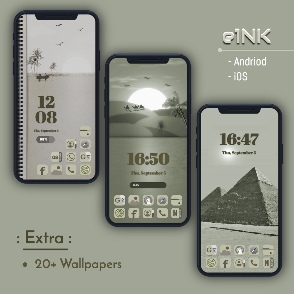 MyLoveJewels's tweet photo. Hi, Have a Nice Day! 🌈

My #homescreen with #MyIconPacks 🙋

#e1NK Icons 🔥

📥 Andriod 
https://t.co/6YxHKAR6bU

📥 iOS
https://t.co/EWtdjeQMsn

...Thanks for the rest 🙏

🔹Template @DesignIronic  @nalankang1 

🔹#Wallpaper credit to creator.

#eink #kindlebooks #Icon #EPAPER #iOS26