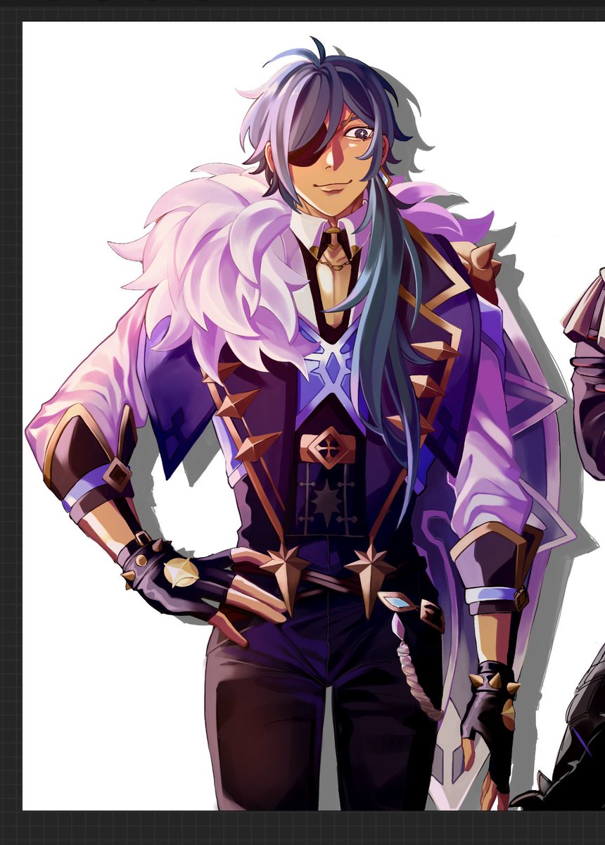 wip出さないとやっていけない…色塗り終わらぬ……