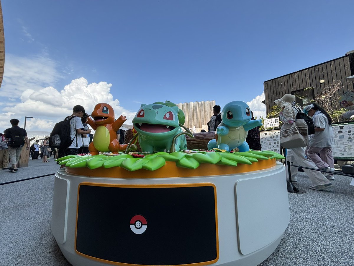 万博なう
色々、新鮮やけど暑い🫠