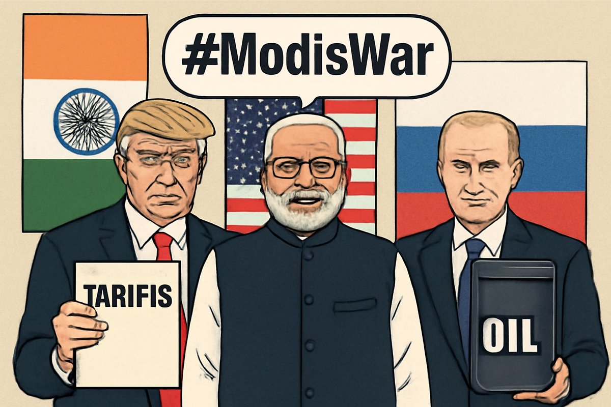 NationPulseIN's tweet image. Modi’s war myth or reality? US names India as Ukraine conflict backer over Russian oil. Do you agree? #ModisWar #NationPulse #GeoPulse @PMOIndia @MEAIndia