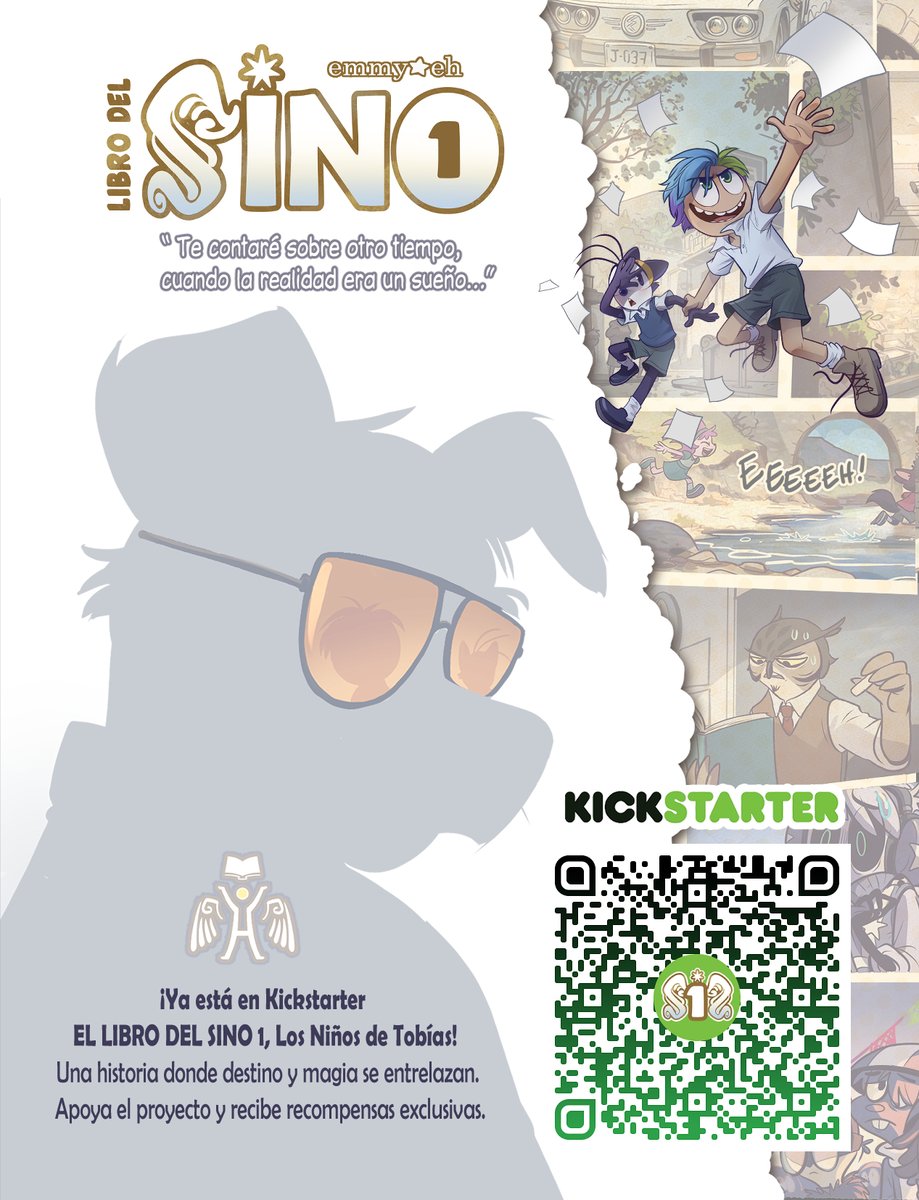 📚✨ ¡Ya está en Kickstarter  EL LIBRO DEL SINO 1, Los Niños de Tobías! Una historia donde destino y magia se entrelazan. Apoya el proyecto y recibe recompensas exclusivas. 💫