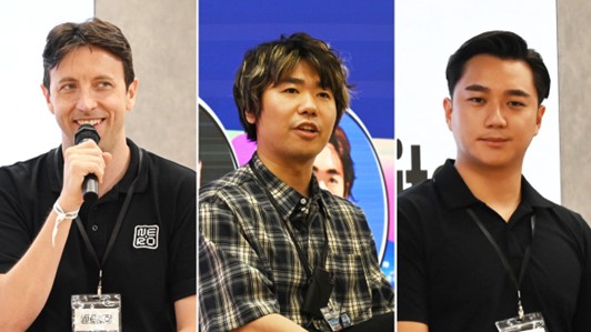 ndg_web3_jp's tweet photo. 8/24(日)、NTT Digitalと世界各国のブロックチェーン財団などによる共催イベント #BlockchainNEXUS を開催しました! 様々な業界から200名ほどの方々にご参加いただき、大盛況でした🎉
SoloKeynoteでは各社の事業内容や最新の取り組みを、Panel Sessionでは「2030年を見据えたweb3・Blockchainの未来像について」など、業界の最前線で活躍するパネラーならではの貴重でコアな話を聞くことができました🔥
ご参加いただいた皆さま、本当にありがとうございました!!
@AleoHQ, @0G_labs, @Nerochain_io, @injective, @domaprotocol, @mimo_labs, @Figment_io, @theayawallet, @0xC_Web3, @iotex_jp
#NTTDigital #web3 #ブロックチェーン