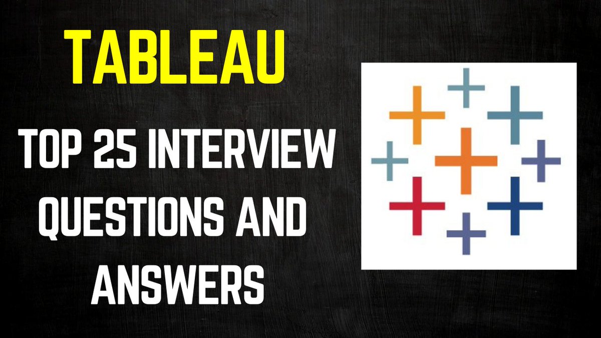 dw_amit's tweet image. Tableau Interview Questions and Answers: youtu.be/L5rrqCqSEX0
Tableau Free Tutorial: youtu.be/4aTvjpdOMT4
Tableau Free Notes: studyopedia.com/tutorials/tabl…
#interviewqa #tableauinterview #dataanalystinterview #tableau