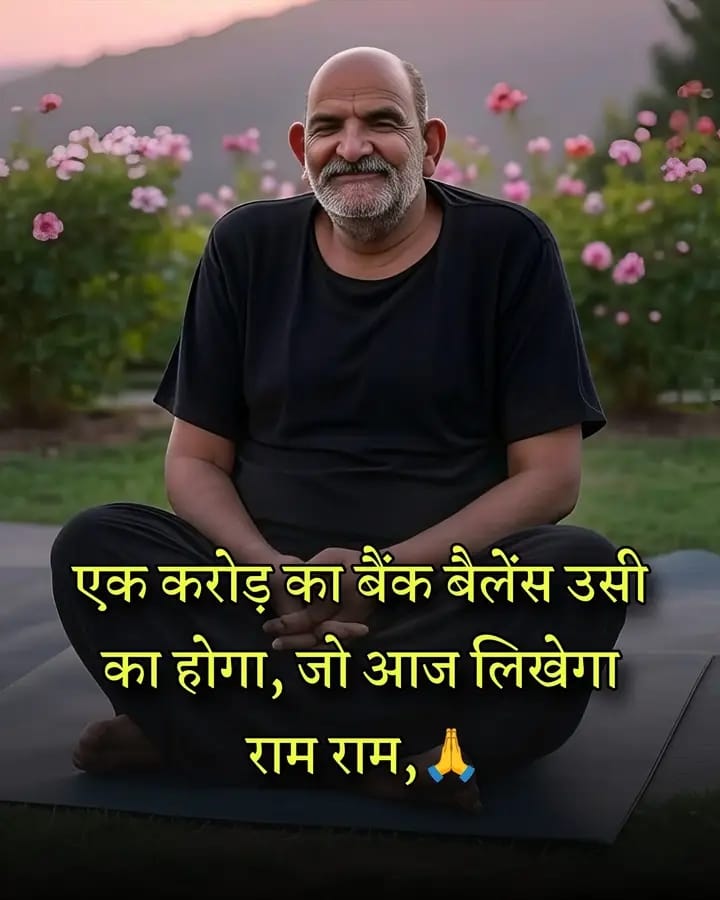 जो दिल से लिखेगा राम राम बन जाएगा बिगड़ा काम...