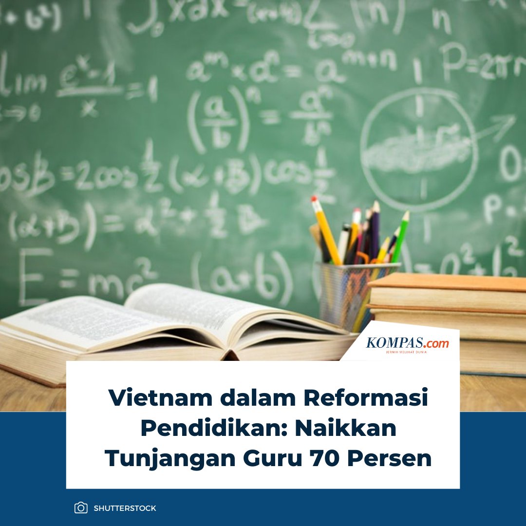 Vietnam meluncurkan reformasi pendidikan paling ambisius dengan peta jalan 20 tahun.

Baca selengkapnya 👇
kompas.com/global/read/20…

~LL #TunjanganGuru #Vietnam