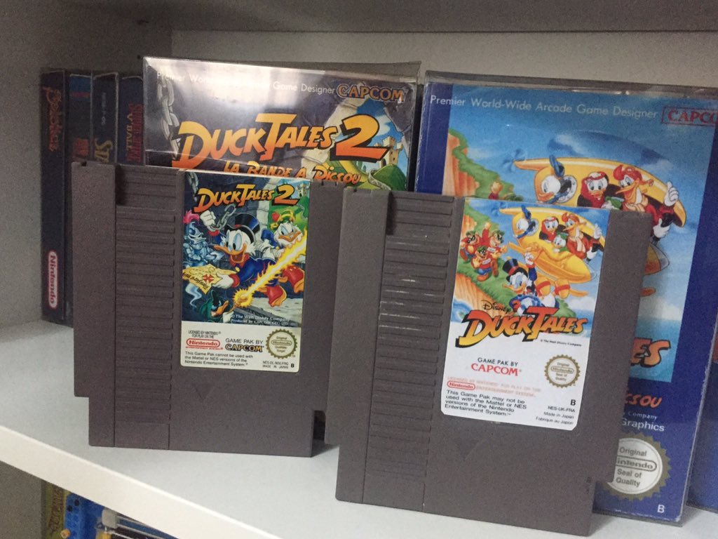 RinconDelBit's tweet photo. Disney's Duck Tales y su segunda parte son dos juegazos de #campcom y #disney. otro juegazo basado en la serie de dibujos animados que salieron en la época, fue lanzado para NES en 1989 y se encuentra sin duda en mi top de juegos favoritos del sistema. https://t.co/2ChqYP001p