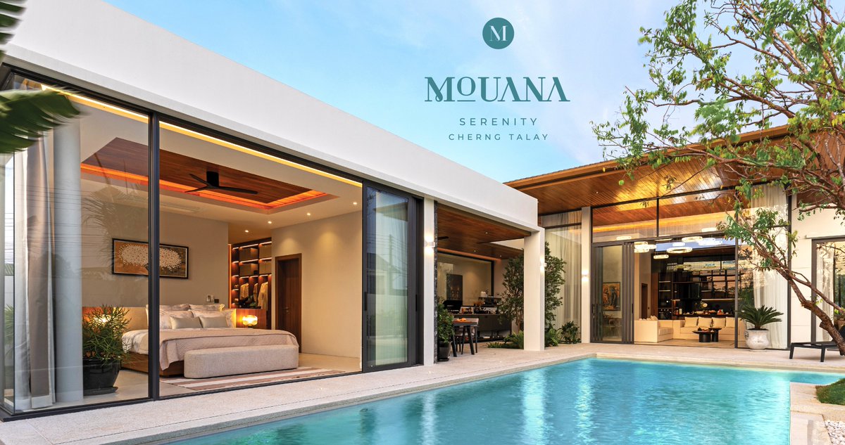 NapaphatNok's tweet photo. "Mouana Serenity Cherng Talay"
A Private Sanctuary of Luxury and Investment in Cherng Talay, Phuket”

Napaphat
📞 +66 98 905 2645
💬 LINE: https://t.co/ld7p2jiqAa

#LuxuryVilla #PhuketRealEstate #Bangtao #Layan #LuxuryLiving #PhuketInvestment #PoolVillaPhuket #PhuketProperty https://t.co/TXkOGj0RHd