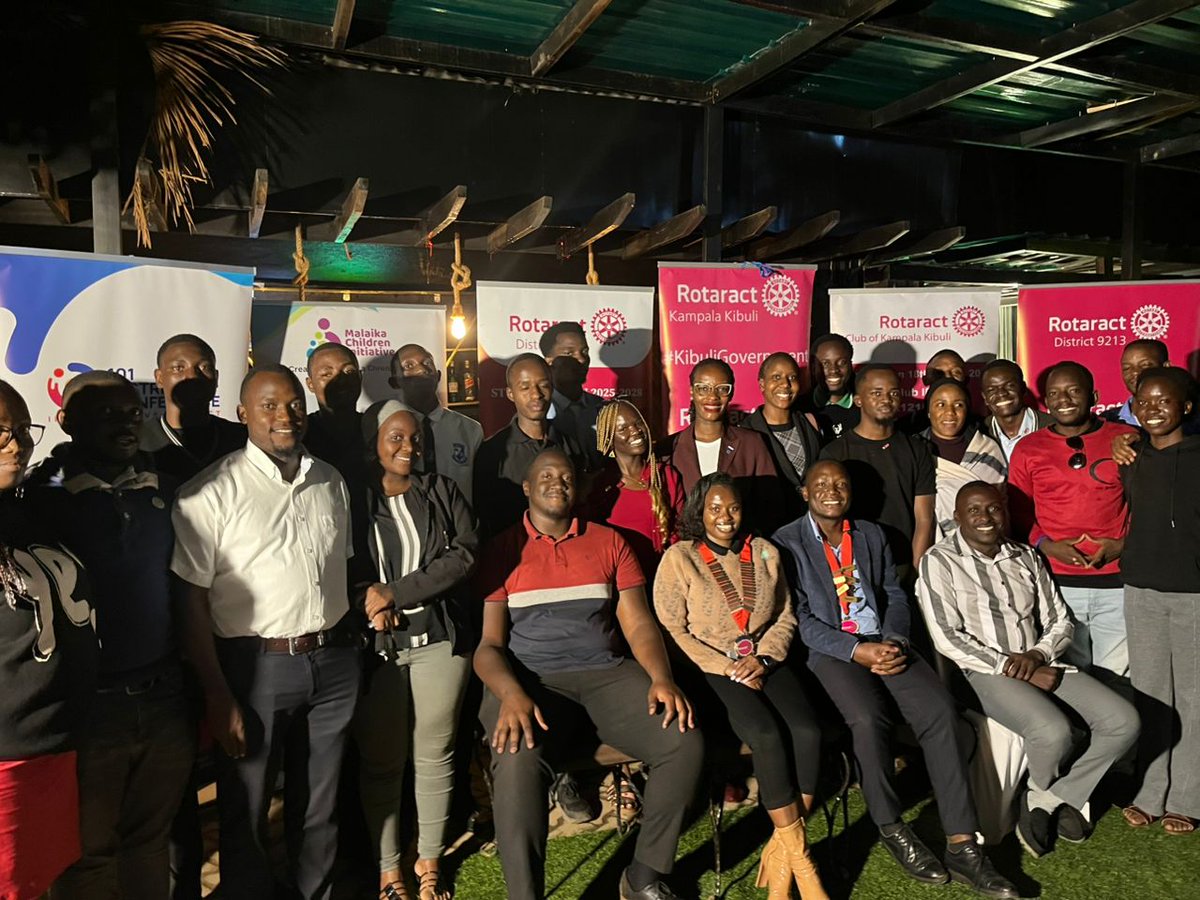RotaractKibuli's tweet image. A throw back of the memorable moment we had with the DRR @AbesageN 
#itstimetojoinrotaract