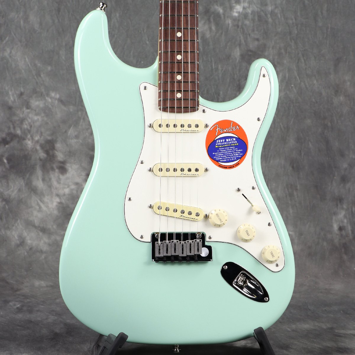 Fender USA / #JeffBeck Stratocaster Olympic White ＆ Surf Green 