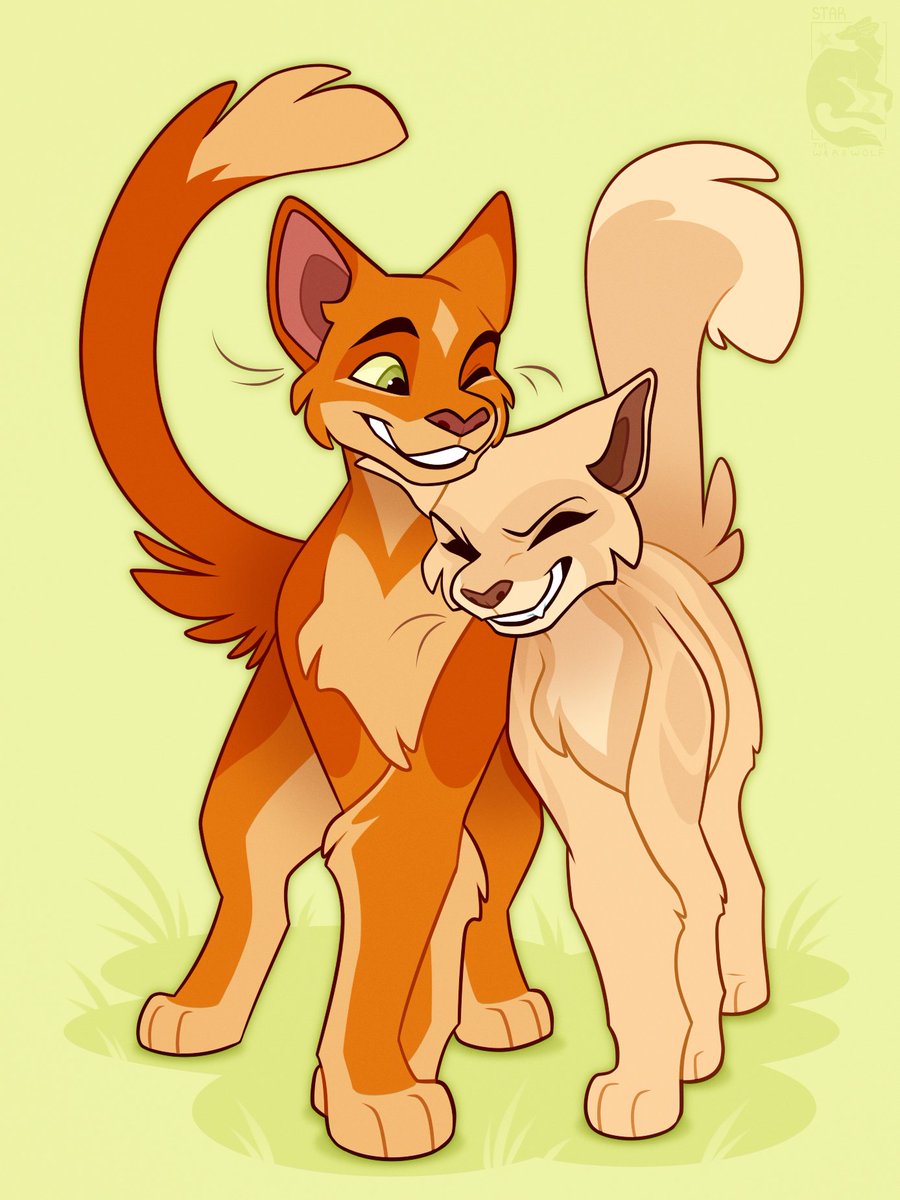 Stupid furball 💖

#Warriors #warriorcats #Firestar #Sandstorm