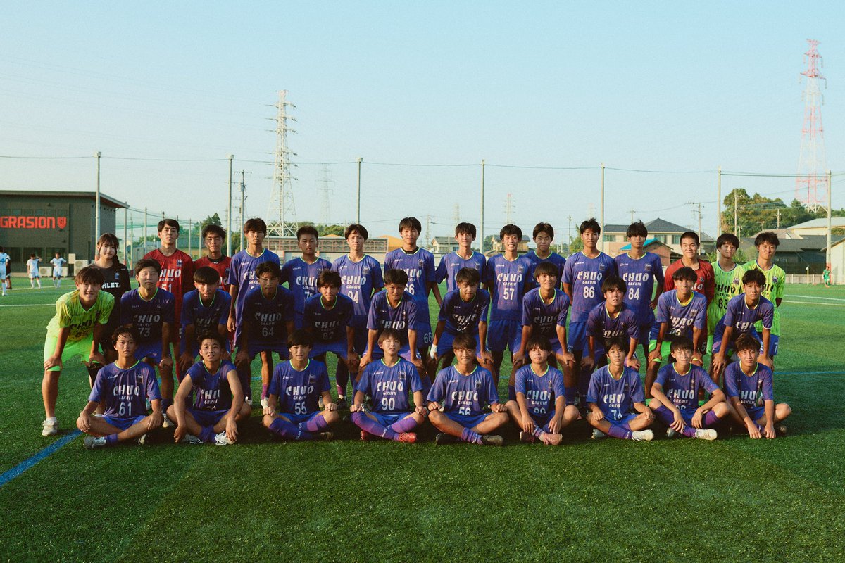 中央学院サッカー部 移動着 PENALTY 中央学院高校移動着上下 番号20 中央学院高校サッカー部