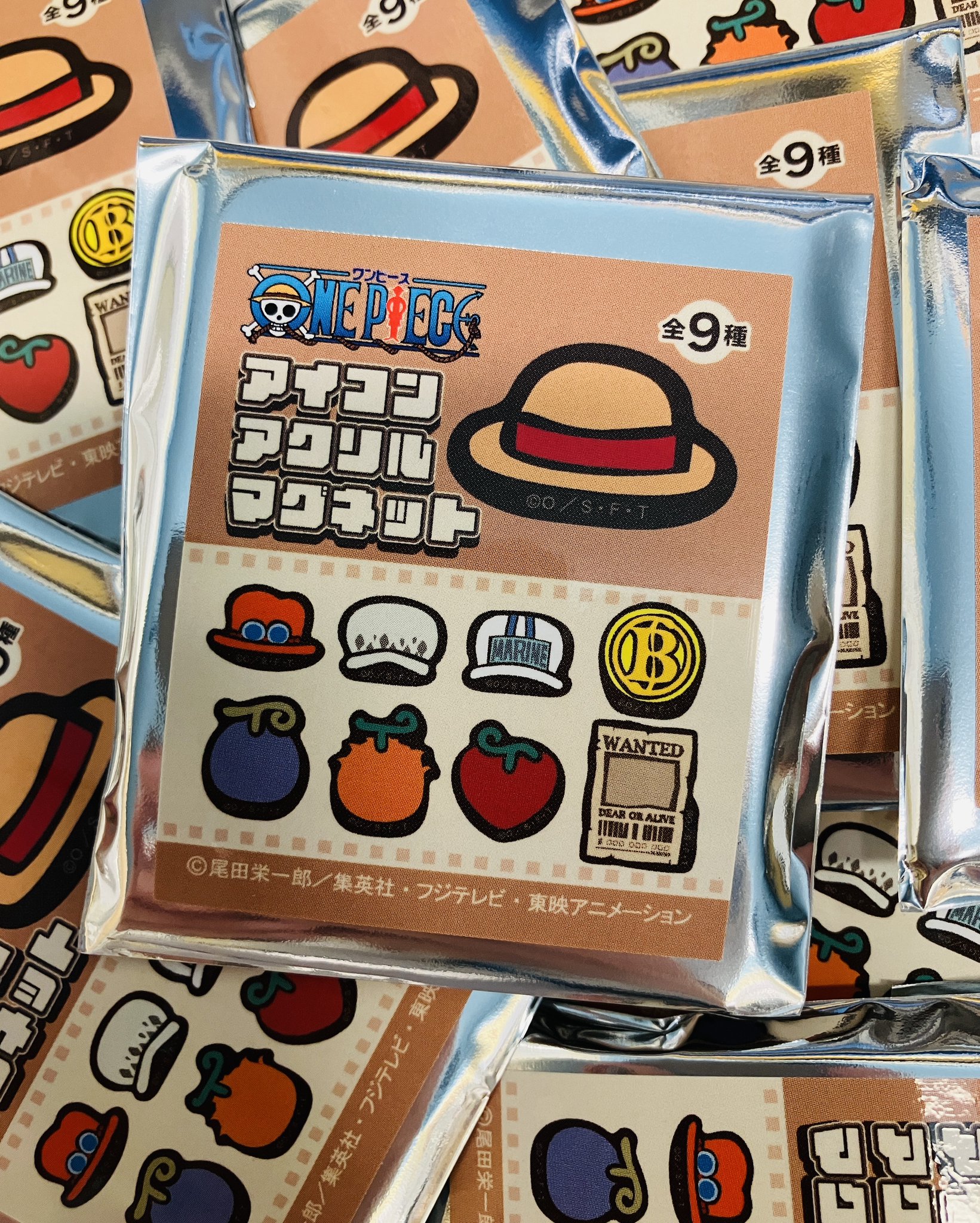 【バラ売り可】ONE PIECE ポートレートワンピース マグネット ラバスト マグネットローダー付き ポートガス・D・エース リーダー