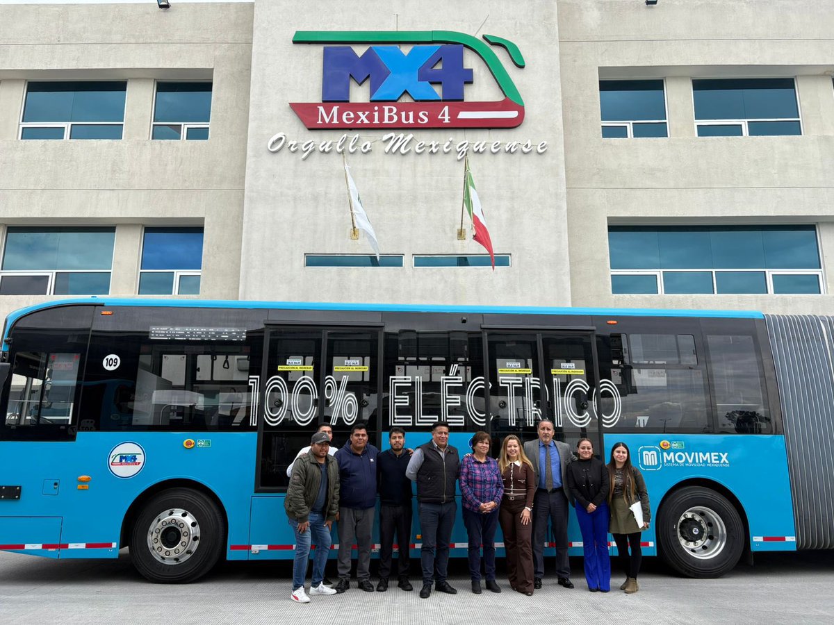 JuanMLopezCosio's tweet photo. Gracias a la
Empresa Mexibus 4 por invitarnos a sus instalaciones, estamos en el proceso de certificación de la marca hecho en México, en el tema de Electromovilidad, así como con un proyecto de innovación ante el IMPI, empresa 100 % mexicana, el corredor AIFA presente. https://t.co/U2wukAplTi