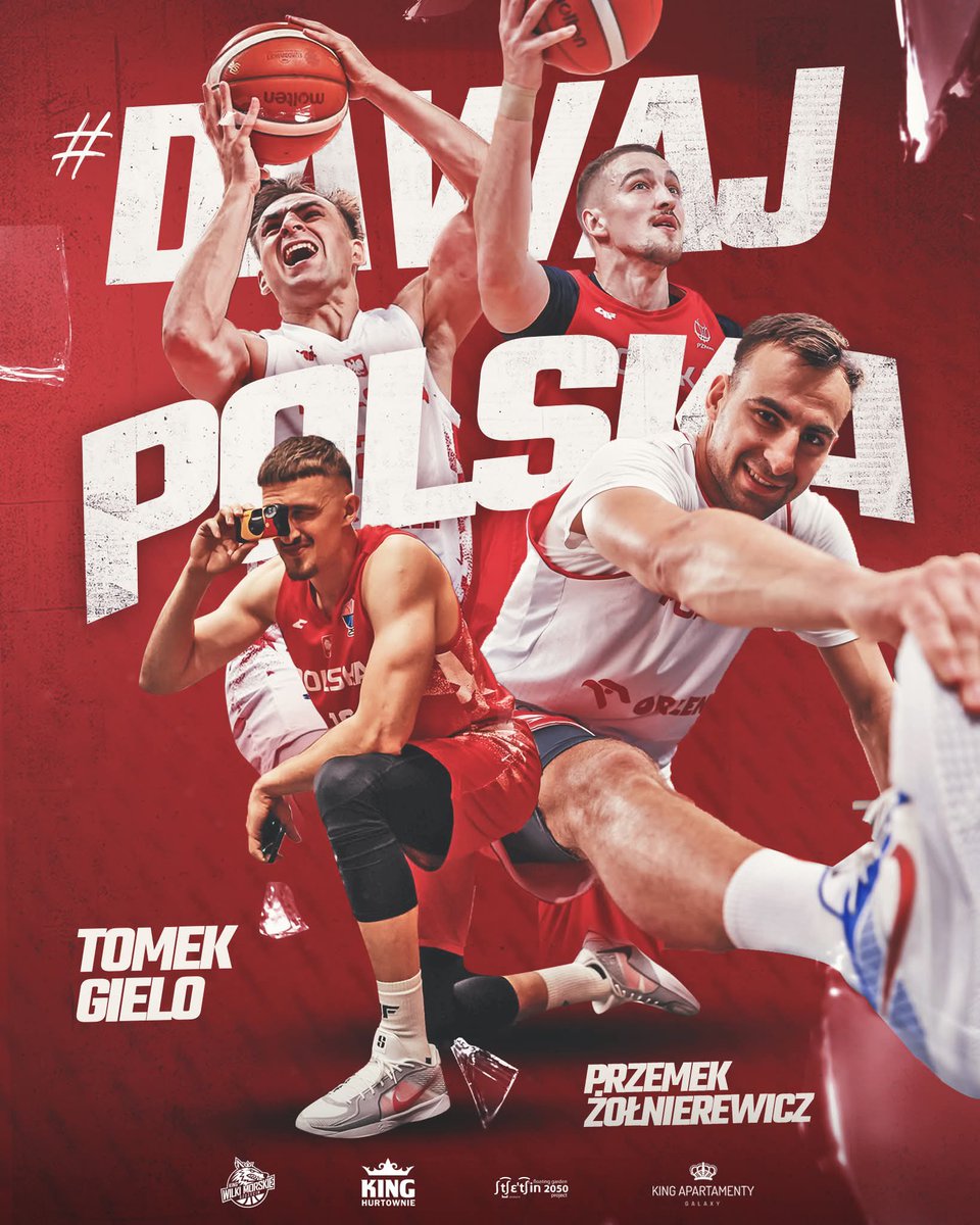 OTO JEST DZIEŃ! 🏀🇵🇱🔥 Dziś startuje EuroBasket dla reprezentacji Polski 💪 Z całych sił trzymamy kciuki za Tomka Gielo, Przemka Żołnierewicza i całą kadrę Biało-Czerwonych 👏🔥 DO BOJU POLACY! 🫡

Mecz Polska - Słowenia już dziś o 20:30 📺 #plkpl #koszkadra <a href="/KoszKadra/">KoszKadra</a> <a href="/TGielo/">Tomasz Gielo</a>