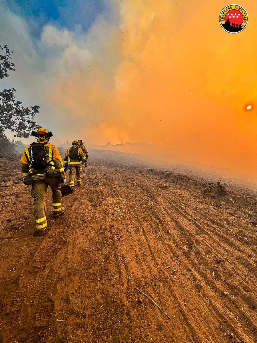 Bomberos Forestales Comunidad de Madrid tweet media