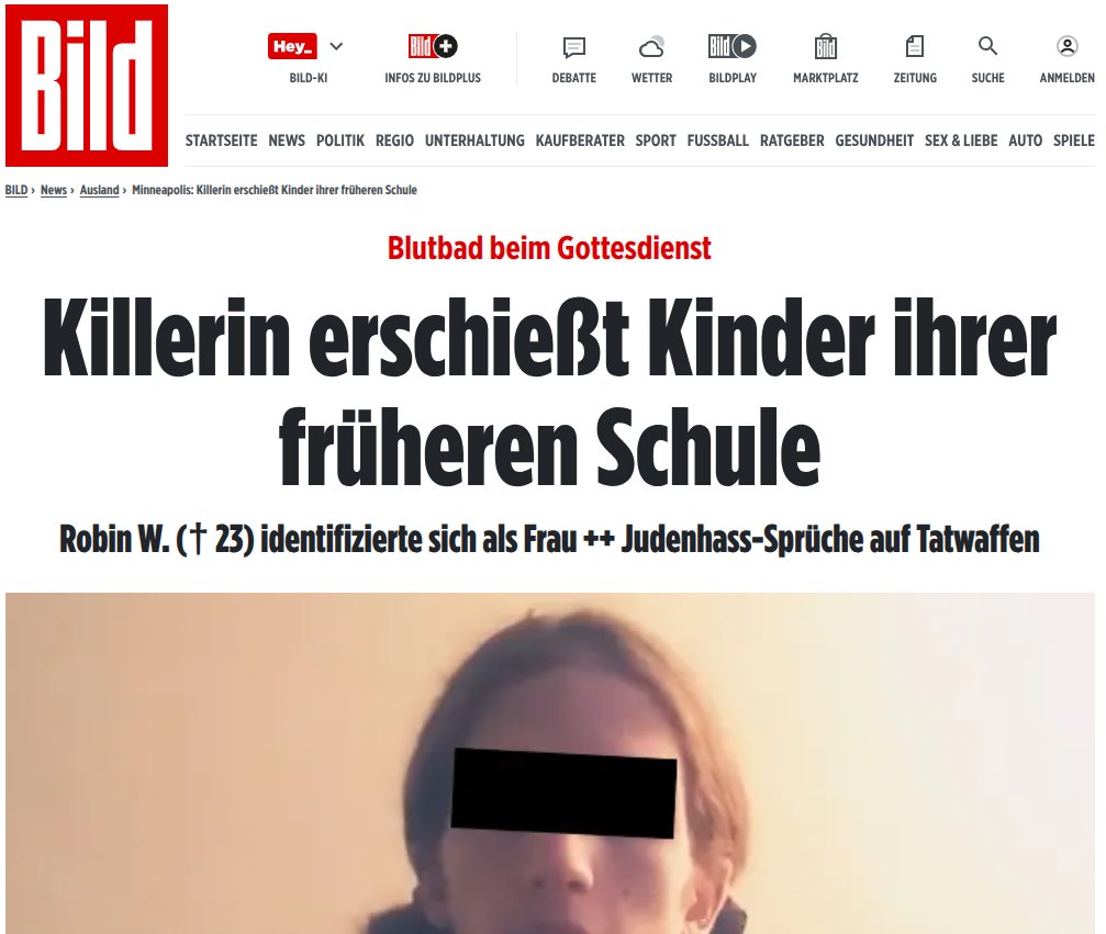 kordewiner's tweet image. Der 23jährige Massenmörder ROBERT Westman aus Mineapolis  änderte 2020 seinen männlichen Vornamen in das neutrale ROBIN Westman und wollte "schmierige Zionisten abknallen", denn "6 Millionen waren nicht genug". Sympatie + #Datenschutz der #Journos in 🇩🇪 ist dem Monster sicher. 😡