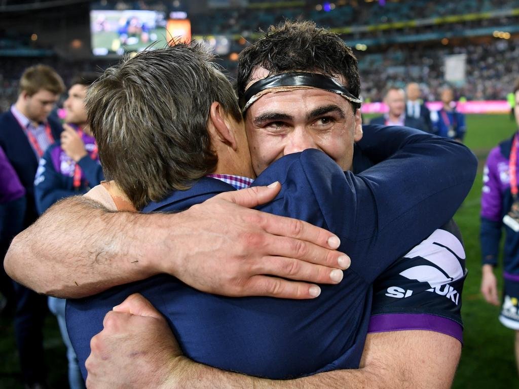 “Craig told me in no uncertain terms that coming to the Storm would be the hardest thing I would ever do, especially the pre-seasons; other players that was actually a deterrent for them because it was going to be hard” - Finucane reflects on Bellamy dailytelegraph.com.au/sport/nrl/the-… #NRL