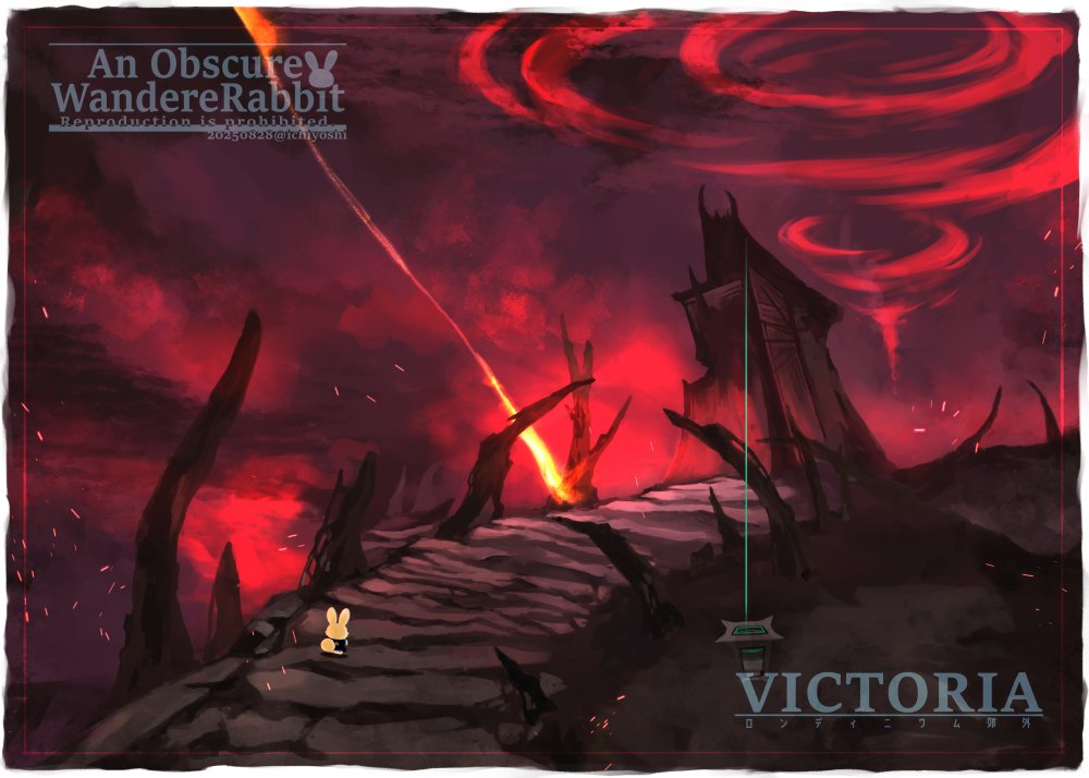 旅するうさムリ⑧VICTORIA
危機契約お疲れ様でした～