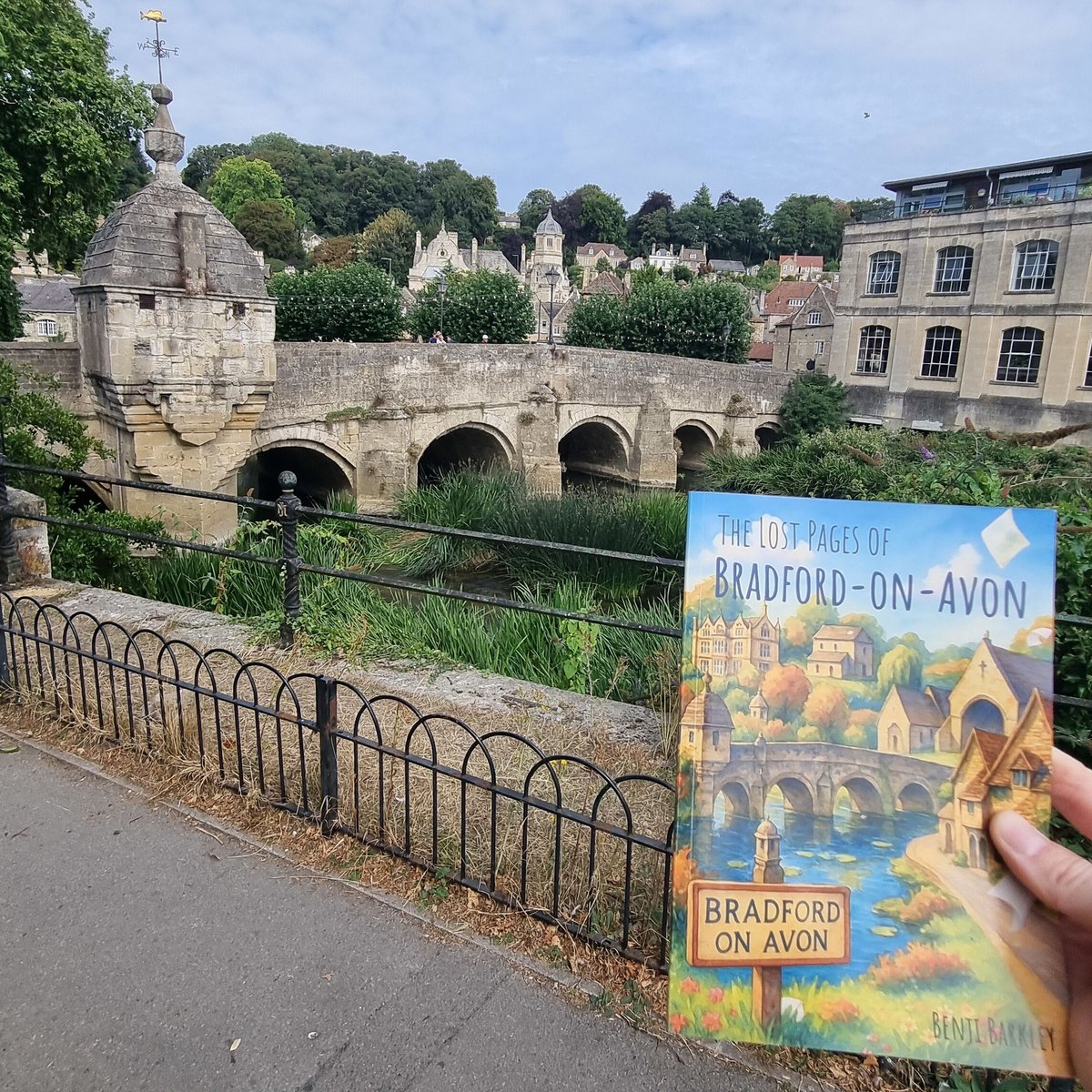 Out now – The Lost Pages of Bradford-on-Avon. 32 pages of local rhymes for under 6s. Available in paperback at benjibarkley.com and Amazon.