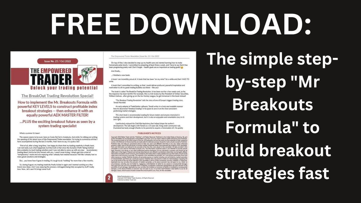 onlybreakouts's tweet photo. If you like this, download my FREE "Mr Breakouts Formula" to build breakout trading strategies fast.

Grab it here:
https://t.co/bcBn41ipGo https://t.co/tBZ3yLaiTG