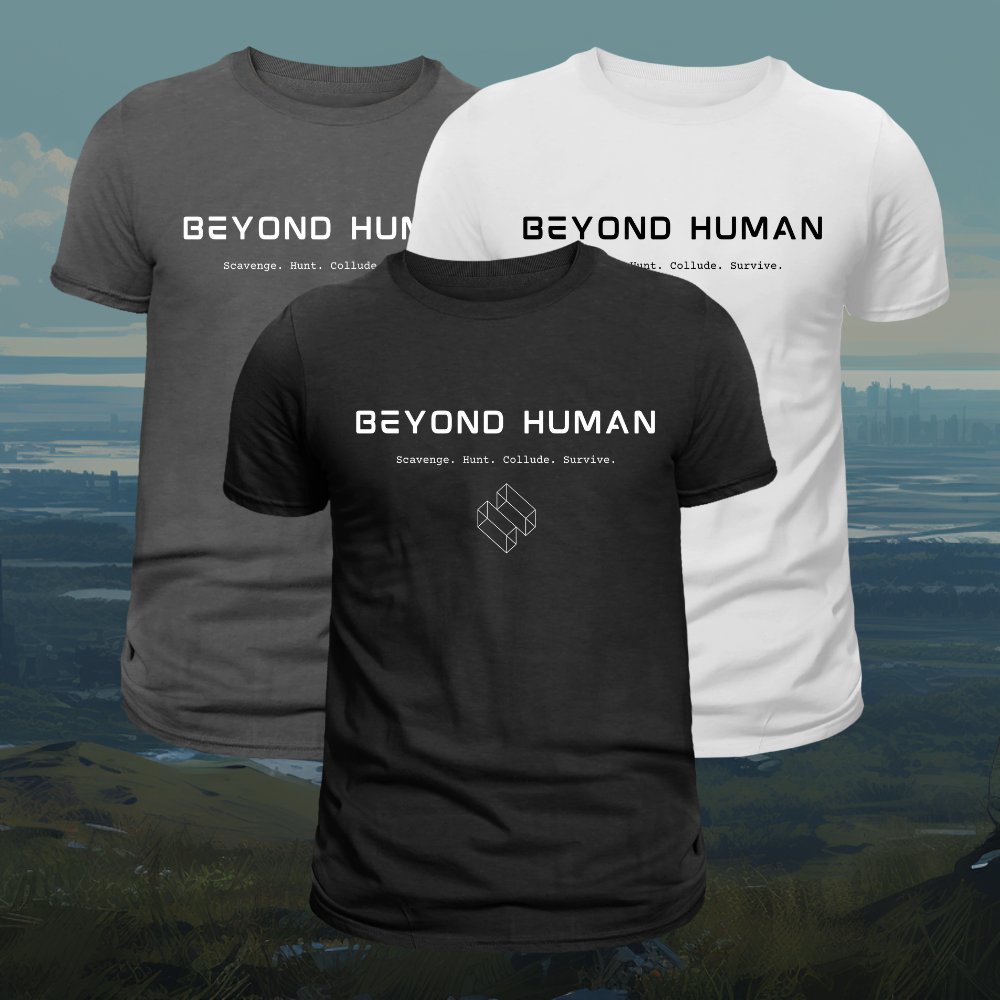 The wait is over. BeyondHuman T-shirts have dropped.

For sale in the shop, only for $COGS, and limited to just 50 units in this first, exclusive collection.

enter.beyondhuman.ai/shop/collectio…