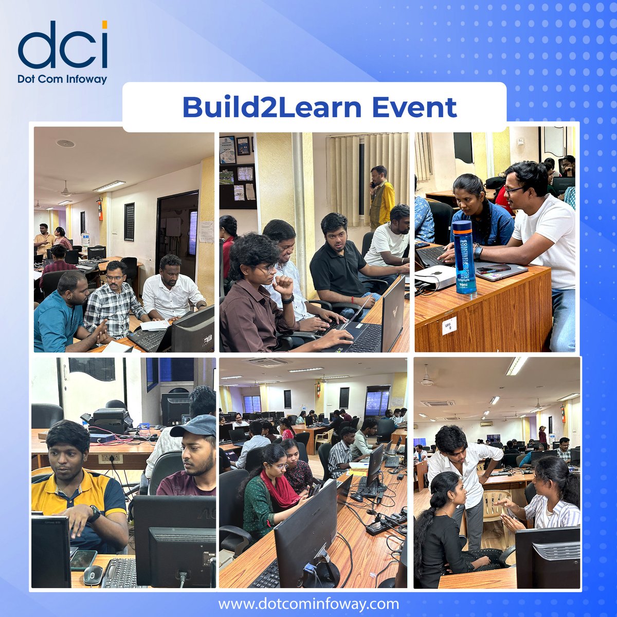 dotcominfoway's tweet image. 💻 Build2Learn Event at Dot Com Infoway

At Dot Com Infoway, we’re proud to support tech communities by providing dedicated event spaces and a collaborative environment for developers to connect, share, and grow.

📍 Hosted by: Dot Com Infoway

#Build2Learn #DotComInfoway