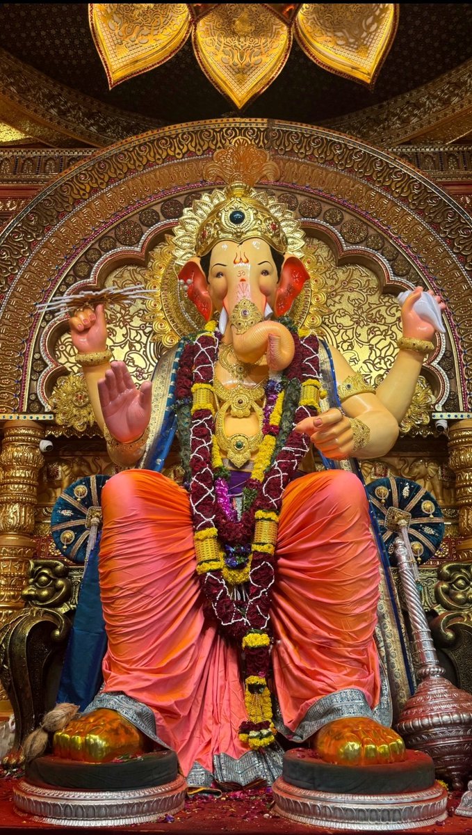Lalbaugcha Raja Today's Darshan 💗