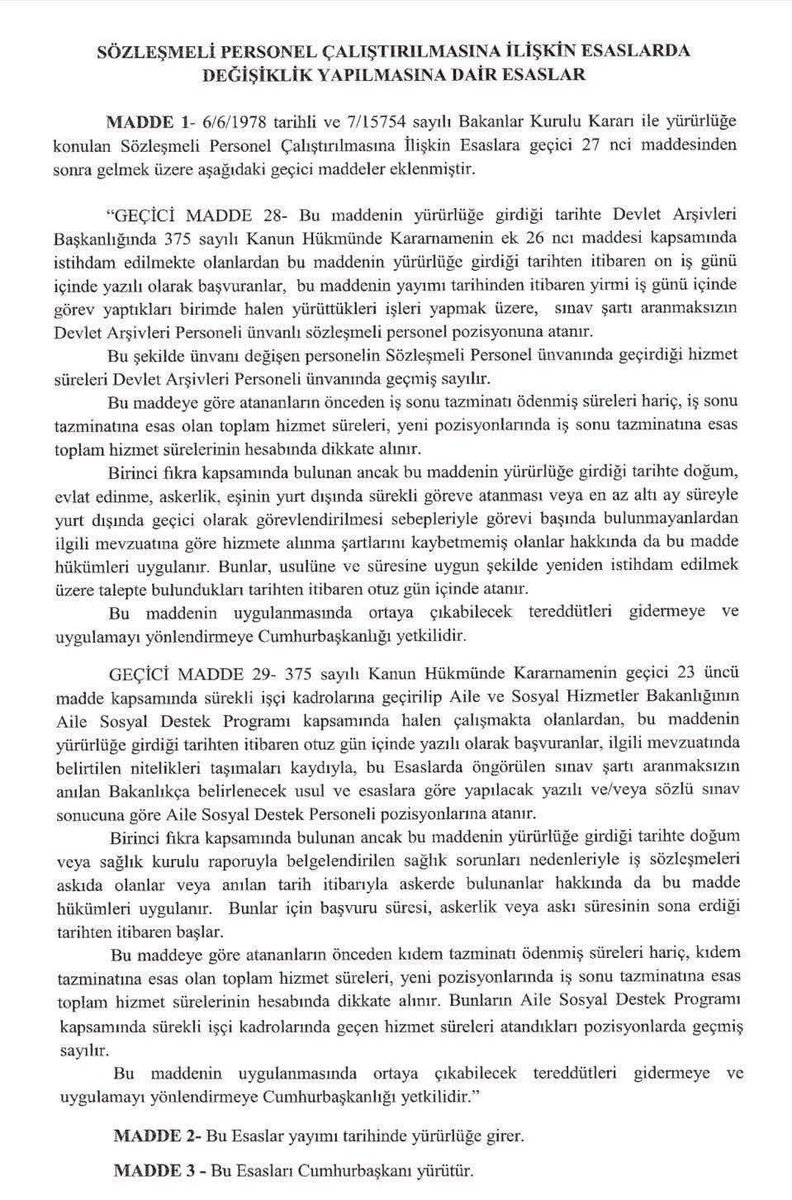 Sayın çalışma bakanı <a href="/isikhanvedat/">Prof. Dr. Vedat Işıkhan</a> 
İstenilirse oluyormuş
Belediye şirket işçilerinden anayasaya aykırı olarak çalışan memur işi yapan işçileri memur kadrosuna işçi olanı belediye işçisi olarak istihdam etmek zor değil 
<a href="/csbgovtr/">T.C. Çevre, Şehircilik ve İklim Dğş. Bakanlığı</a> bu konuya çözüm bulmalı arkadaşlara hayırlı olsun