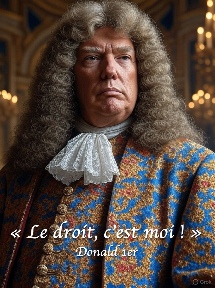 Avec ses dernières menaces contre l’Europe si nous appliquons nos régulations sur les Big Tech, Donald Trump franchit un cap. Il revendique littéralement que le droit se confonde avec sa volonté. Une posture de roi autoproclamé, qui relève d’une logique "monarcho-libertarienne".