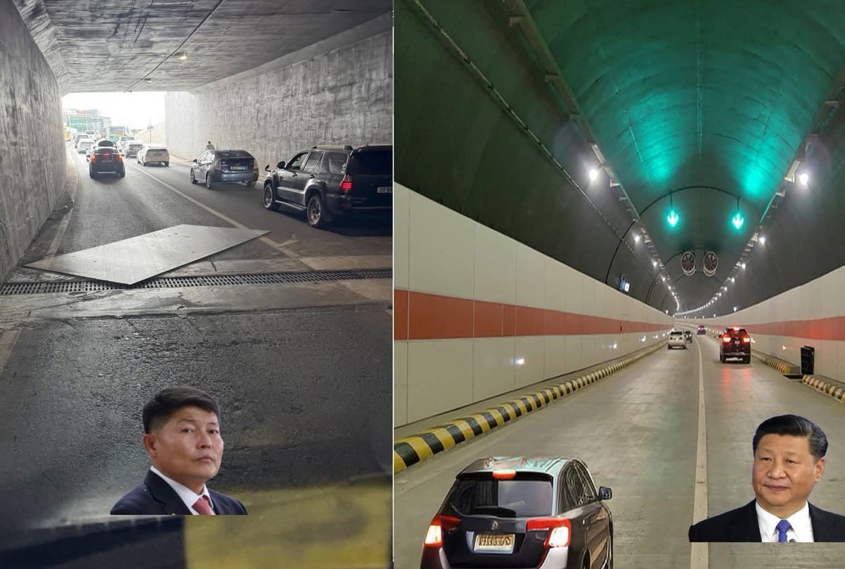 Нянбактерийн Хятадуудаар хийлгэсэн гэх нүхэн гарцыг Хятадуудын хийсэн нүхэн гарцтай харьцуулав.