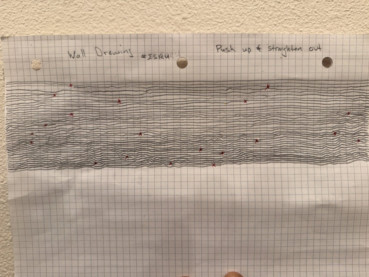 Slem024's tweet image. #walldrawing #isru