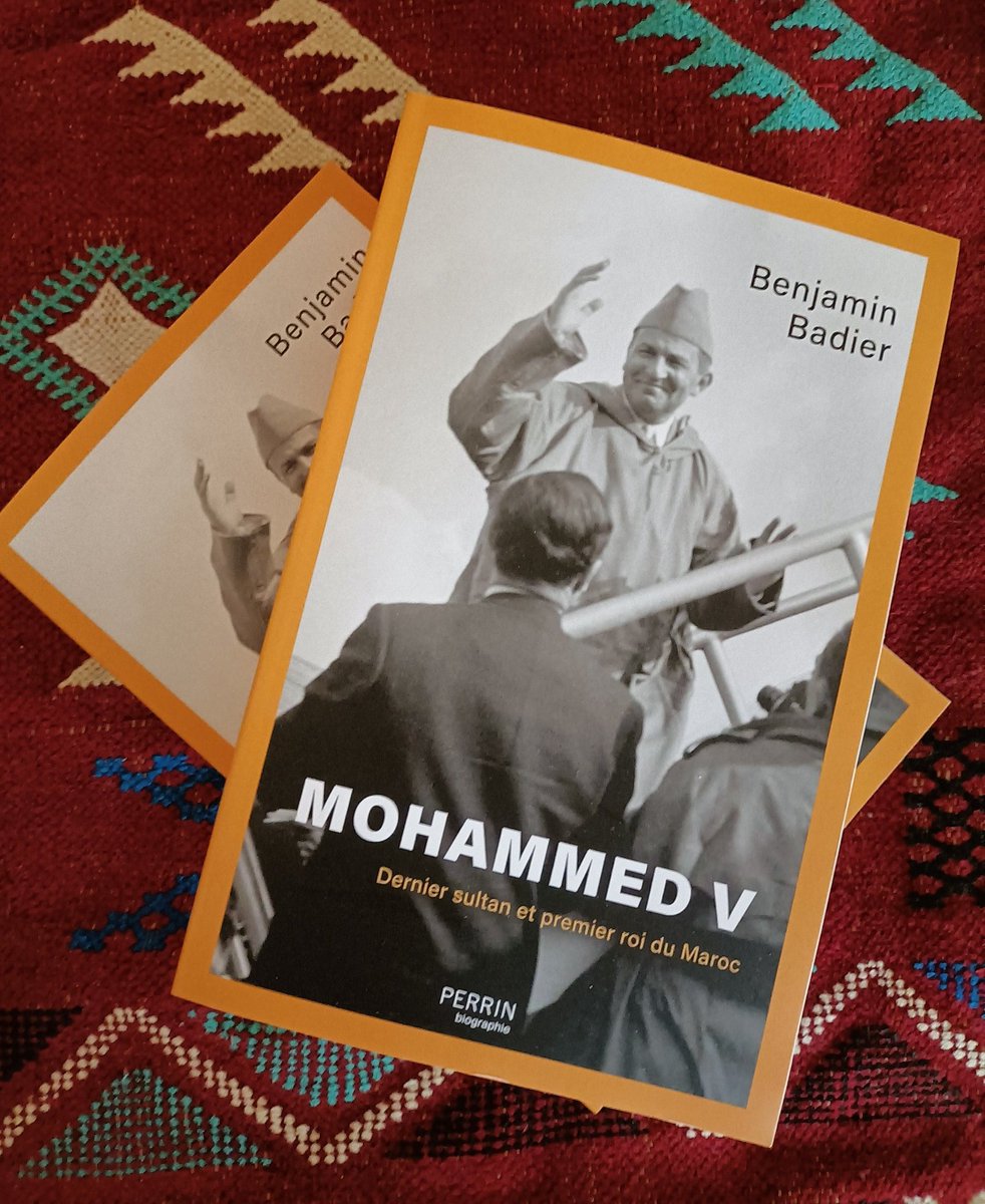 Benjamin Badier-Hodayé (@benjaminhodaye) on Twitter photo C'est aujourd'hui que sort ma biographie de Mohammed V aux <a href="/EditionsPerrin/">Editions Perrin</a>, adaptée de ma thÚse.
Pour l'occasion, tous les dix likes je commente un funfact sur le "dernier sultan et premier roi du Maroc" ! C'est aujourd'hui que sort ma biographie de Mohammed V aux <a href="/EditionsPerrin/">Editions Perrin</a>, adaptée de ma thÚse.
Pour l'occasion, tous les dix likes je commente un funfact sur le "dernier sultan et premier roi du Maroc" !