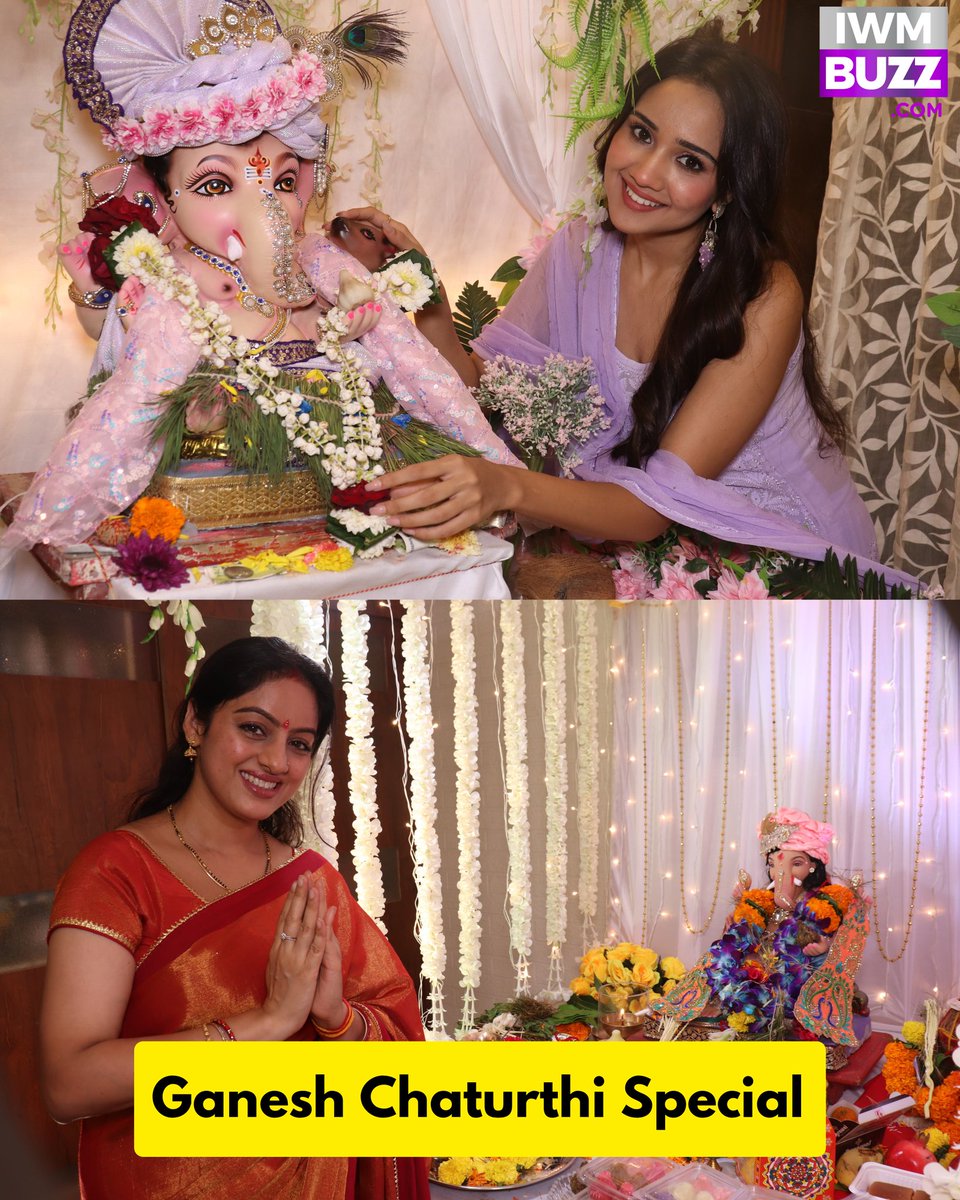 iwmbuzz's tweet image. Ashi Singh &amp;amp; Deepika Singh welcome Ganpati Bappa with love ❤️🙏🏻

Stay tuned for the Ganesh Chaturthi special video on IWMBuzz YT

#AshiSingh #deepikasingh #GaneshChaturthi #tv #actress #ganpatibappa #festivevibes #iwmbuzz @deepikasingh150 @Ashisinghh