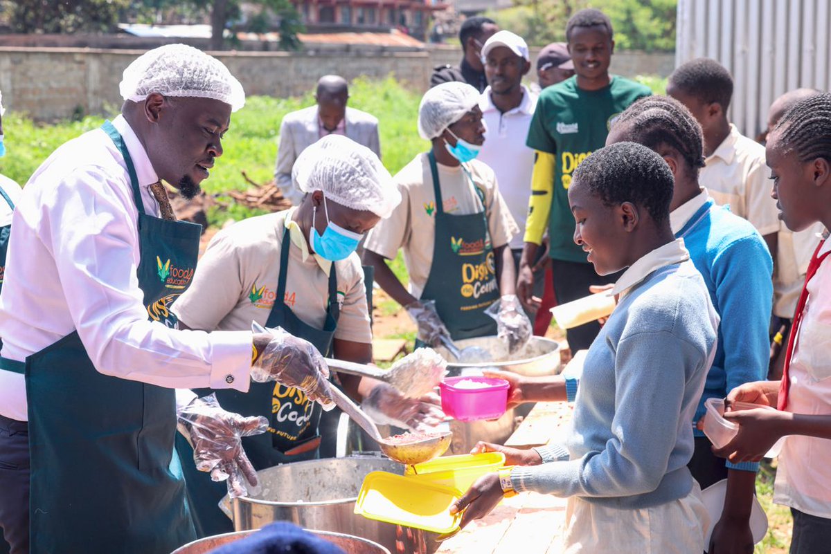 Warm meals, smiling faces, stronger futures.
That’s Dishi at 2 in action.
Sakaja Delivers.