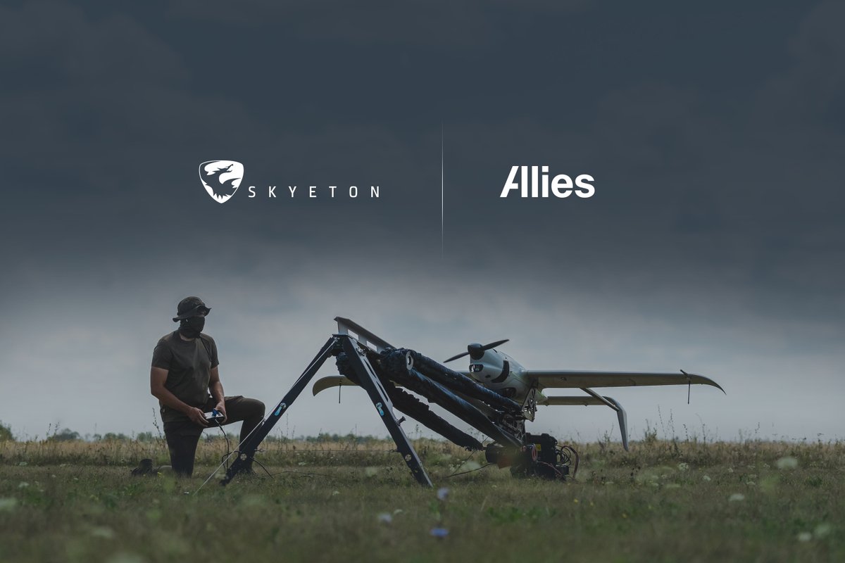 Skyeton teams up with Polish distributor Allies to bring Raybird UAS to Poland. A joint step toward strengthening European defense with battle-proven tech.

Meet the Skyeton and Allies teams at MSPO on September 2-5, Booth 2 Z–24.

Read more: skyeton.com/news/skyeton-p…