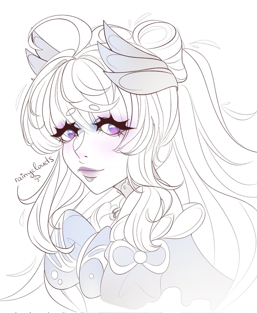 some quick sketches of Genshin girls, but in my style 🙂‍↕️

#GenshinImpact #Fischl #Sucrose #Kokomi