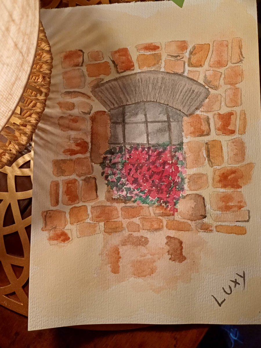 irlandese67's tweet image. Colori che si addicono alla giornata.
#BuongiornoATutti 
#piove
#fresco
#acquerelli
#passione