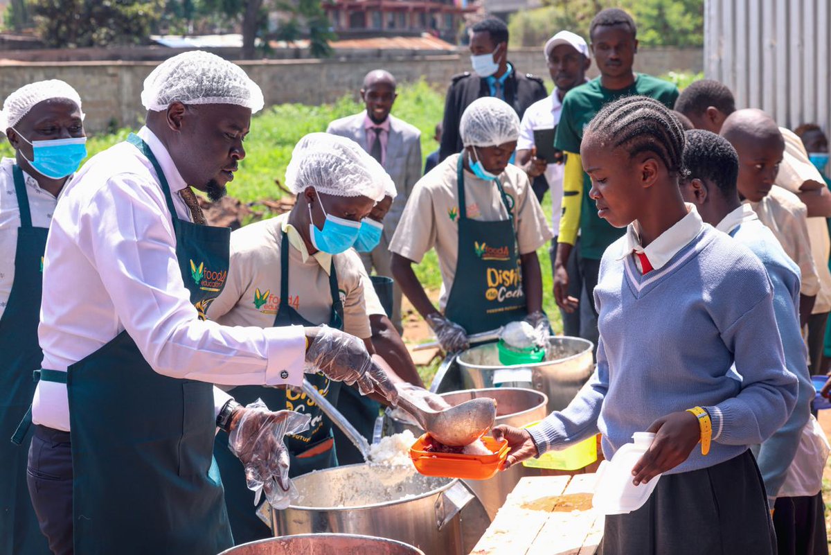 With Dishi At 2 , Sakaja Feeding the Future ensures that  every child in Nairobi has access to quality education and nutrition 
Sakaja Delivers