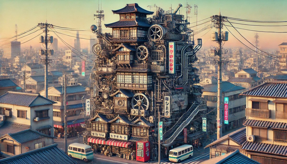 TechModula's tweet image. こういう画像をもとにジオラマ部品もAIで3Dプリンター用データ作れる時代がきたらいいな
#Aiart️