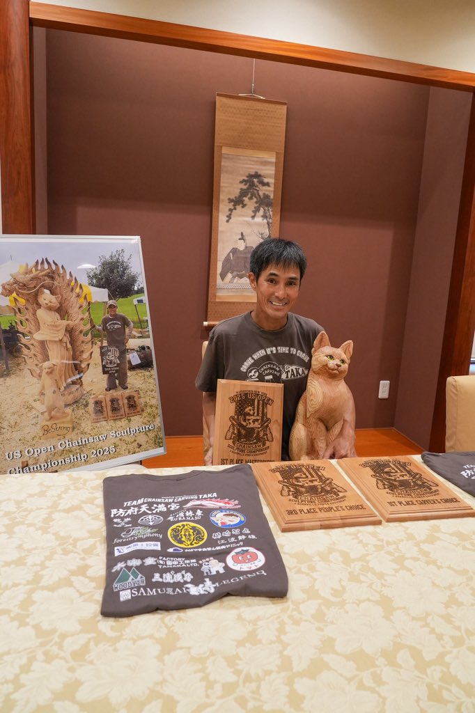 侍精神が掴んだ世界一 ⁡ 去る7月27日にアメリカで行われたチェーンソー