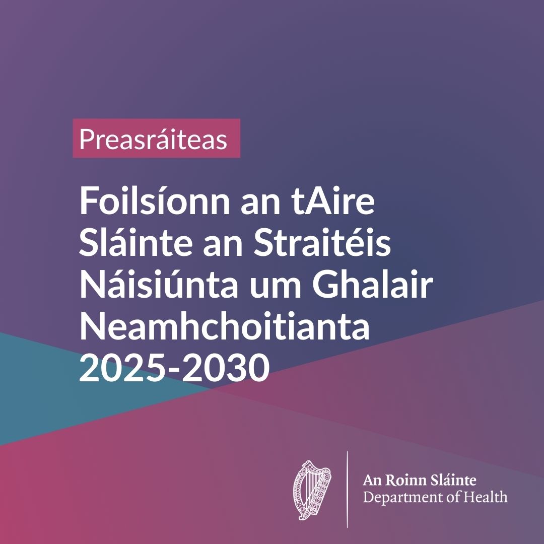 Leagtar amach sa straitéis cheannródaíoch seo fís chun feabhas a chur ar shaol na 300,000 duine a bhfuil galair neamhchoitianta orthu in Éirinn.
gov.ie/ga/an-roinn-sl…