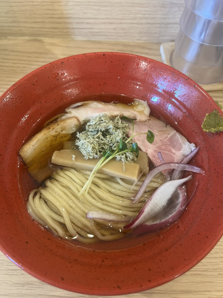 11_m7k7's tweet photo. #ラーメン
#ayairo
#らの道限定
#素晴らしいアンダー・ザ・シー・煮干し冷やし2025 https://t.co/tPMKYFrJkg