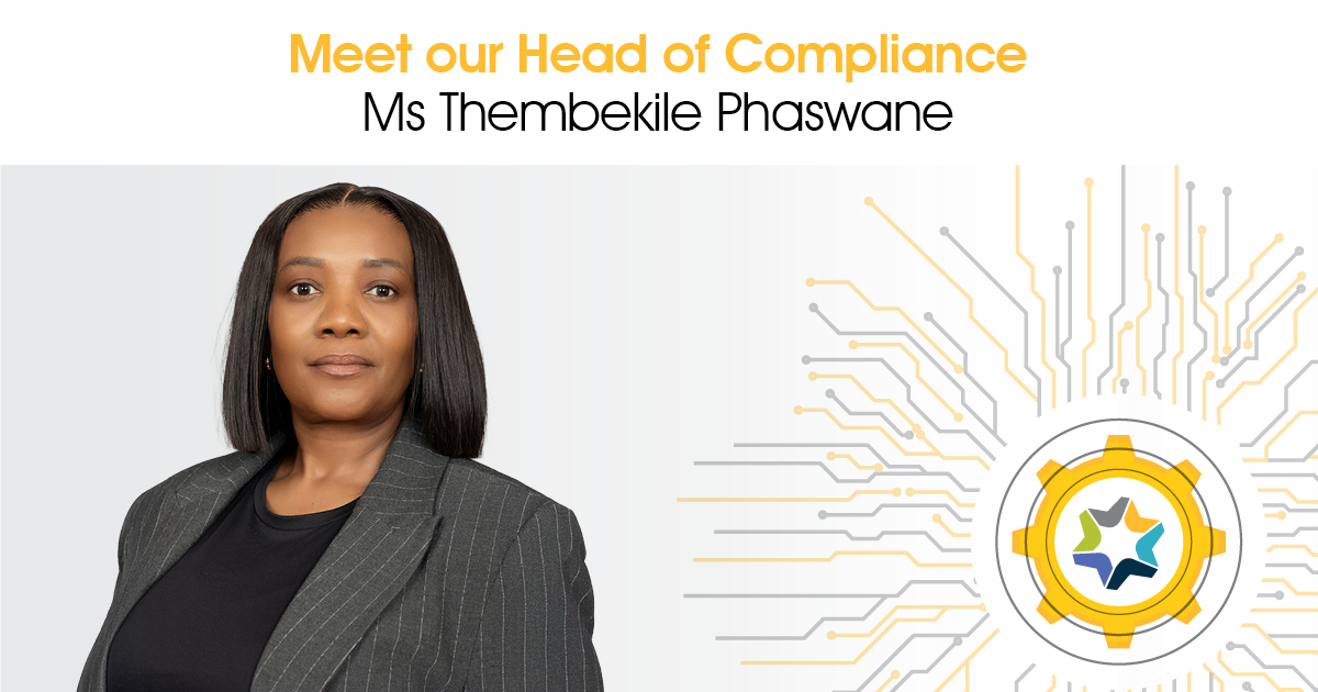 With 25+ years in healthcare compliance, Thembekile Phaswane leads with justice, culture and care.

Read more: bit.ly/3Hyhi6l

#WomenInLeadership #ComplianceWithCompassion