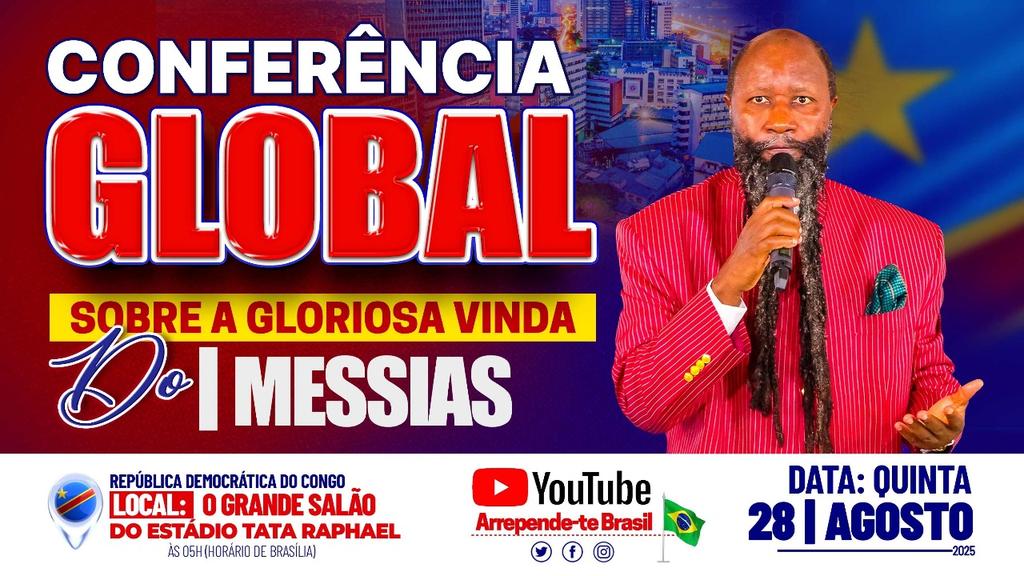#EternalGospelDetails Está acontecendo uma grande conferência no Congo agora.