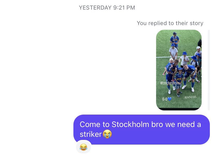 chrgns's tweet image. Hade bara en känsla