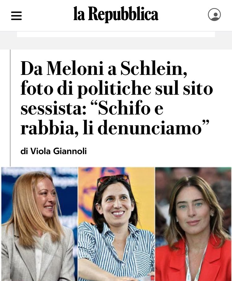 Solidarietà alle parlamentari e alle donne vittime delle manipolazioni on line. È stata offesa la loro dignità e quella di tutte. È violenza e misogina che va combattuta con ogni mezzo. Più controlli e più sanzioni e una presa di coscienza più determinata da parte degli uomini.