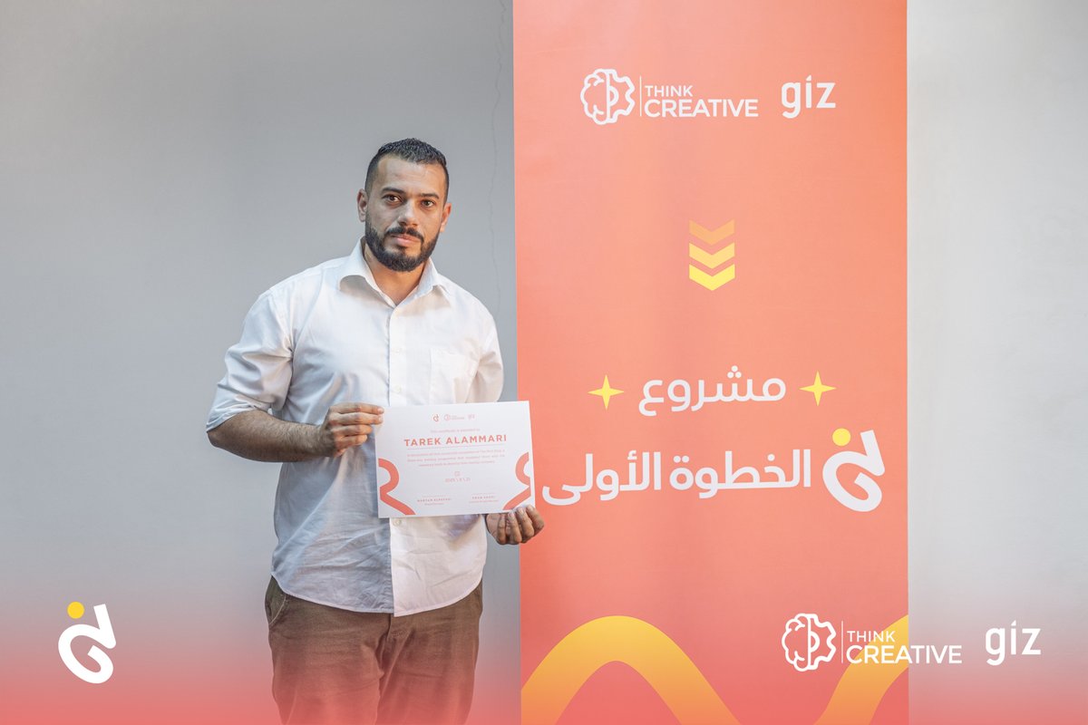 Think_Creative0's tweet photo. The “First Step” workshop concluded today after two vibrant days of engagement, where youth embodied the spirit of initiative and collaborative learning through practical sessions and skill-building activities.✨
This project is supported by GIZ. https://t.co/A8hL6Pfv1B