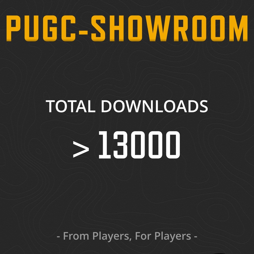 10 days ago I launched pugc-showroom.app for all PUBG Players to find and share UGC maps.

In that period more then 45 Maps have been shared with over a total of 13000 downloads !

Looking forward to what is yet to come ...

#PUBG #UGC