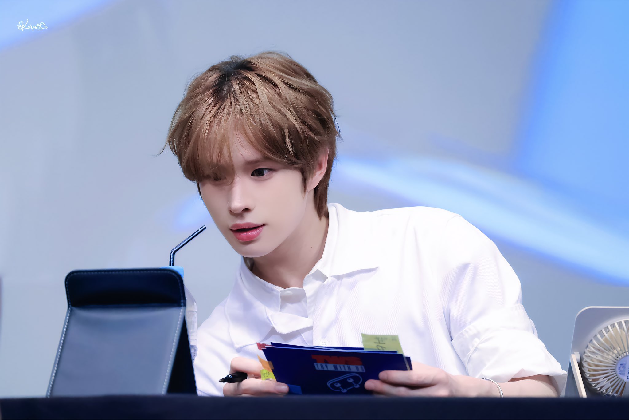 TWS TRYWITHUS comeback live ギョンミン TWSギョンミンにインタビュー♡ MBTIが変わり続けている？ 知